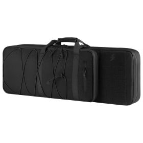 Tactical rifle case v2 (Color: black, size: 36Inch)